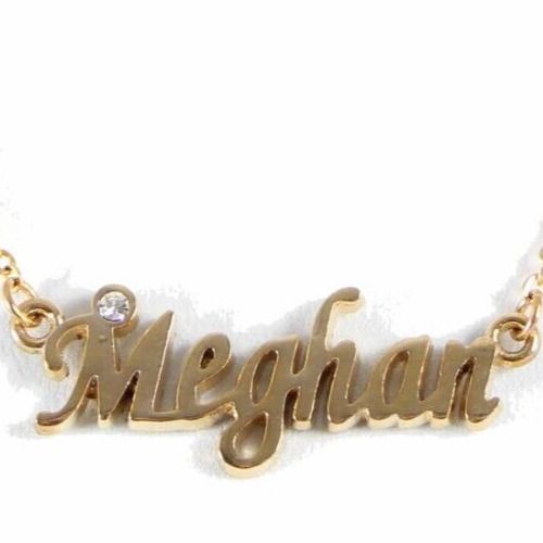 MEGHAN NEW Goldtone Rhinestone Accent 14.5" w 4.5" Multi Ring Ext Necklace