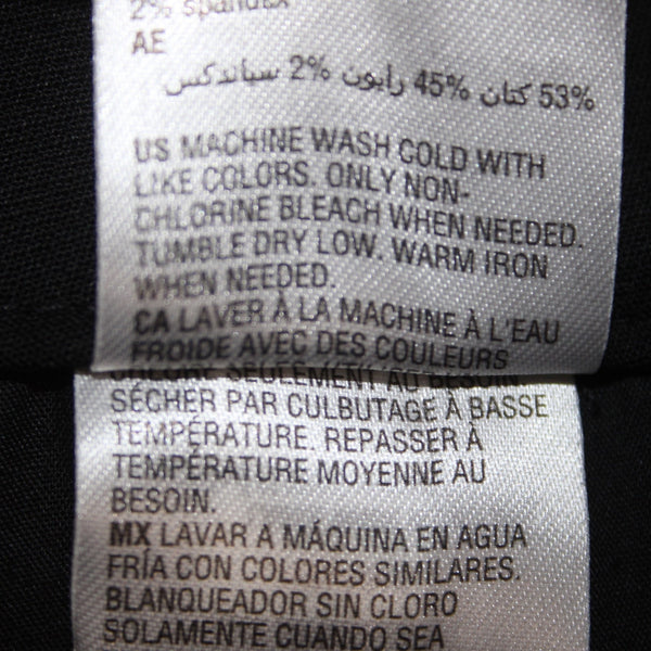 INC Shorts NEW $60 Brit 1 Sz 8 x 14 Deep Black Knee Length Linen Rayon Shorts