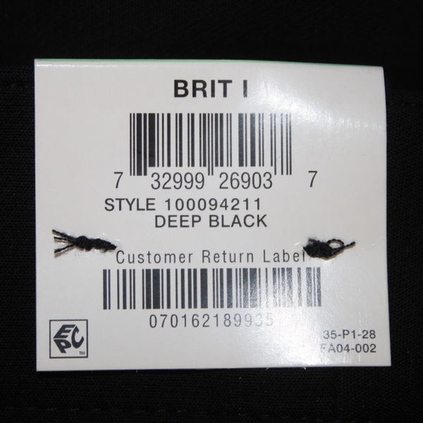 INC Shorts NEW $60 Brit 1 Sz 8 x 14 Deep Black Knee Length Linen Rayon Shorts