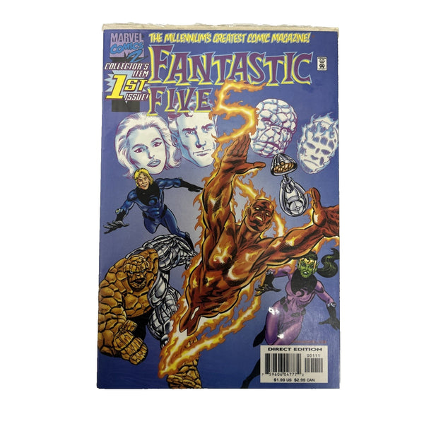Fantastic Five #1 Vol. 1 1999 MC2 1st App Comic Book
