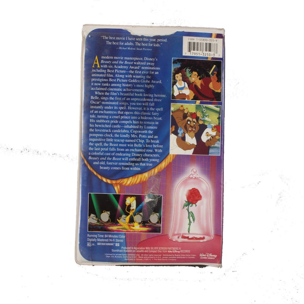 Disney VHS Classic Beauty And The Beast VHS