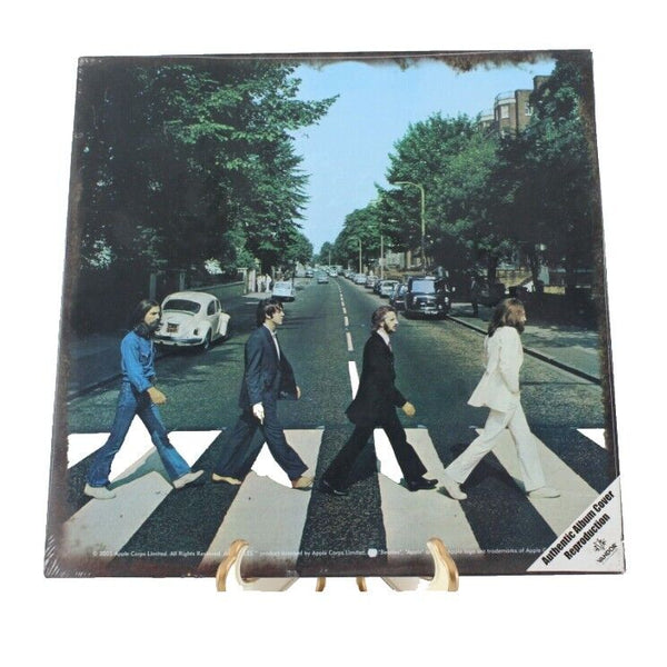 Lyon Vandor NEW 2005 The Beatles 12 X 12 "Abbey Road" Authentic Metal Sign