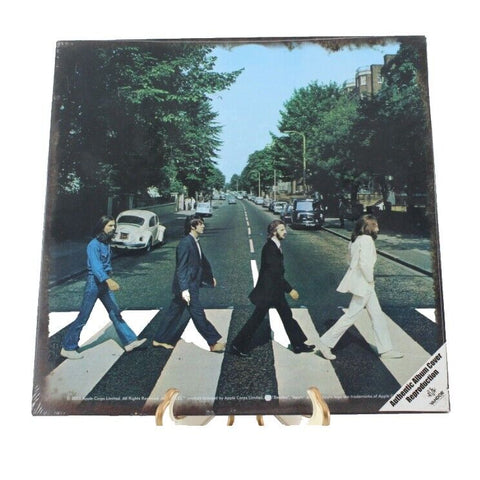 Lyon Vandor NEW 2005 The Beatles 12 X 12 "Abbey Road" Authentic Metal Sign