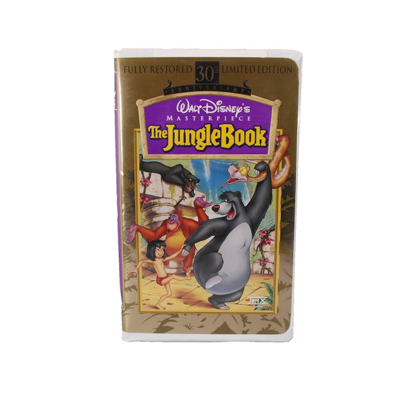 Disney VHS Master Piece The Jungle Book Fully Restored Limited Edition VHS