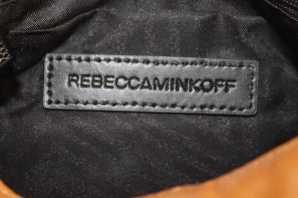 Rebecca Minkoff 10 x 11 x 4 Tan Convertible Smooth Leather Crossbody Purse