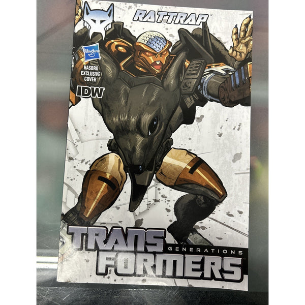 Habro Transformers Generations Rat Trap 2013 Comic Book