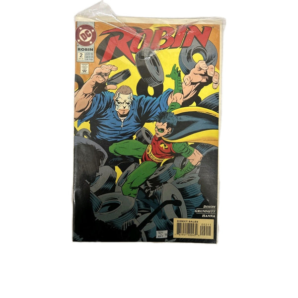 Dc Comic Comic Book Robin # 2 Dec 93 Dixon Grummett Hanna Comic Book