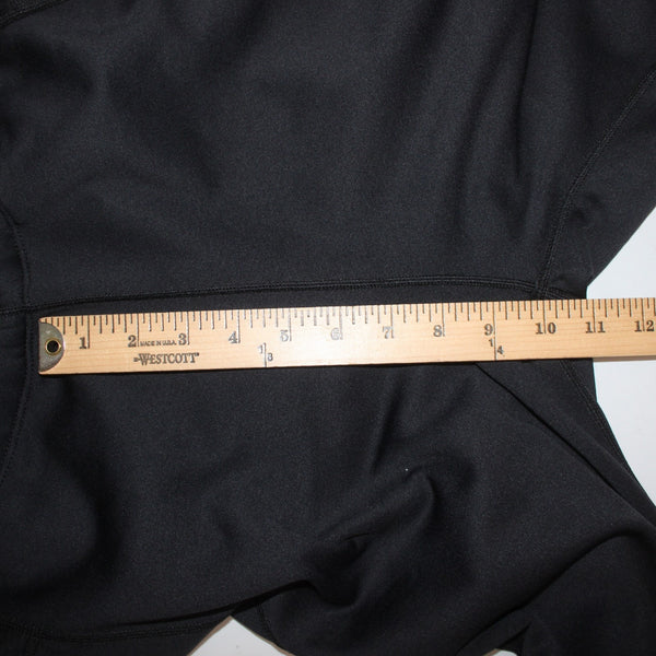 Rei AW Pant NEW Sz L x 31 Black Elastic Waist Straight Leg Poly Nylon AW Pant