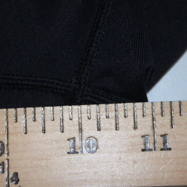 Rei AW Pant NEW Sz L x 31 Black Elastic Waist Straight Leg Poly Nylon AW Pant