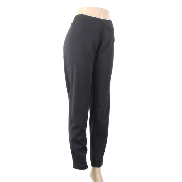 Rei AW Pant NEW Sz L x 31 Black Elastic Waist Straight Leg Poly Nylon AW Pant