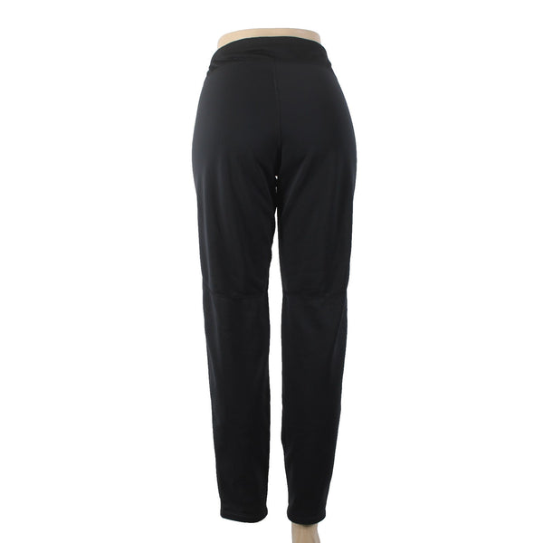 Rei AW Pant NEW Sz L x 31 Black Elastic Waist Straight Leg Poly Nylon AW Pant