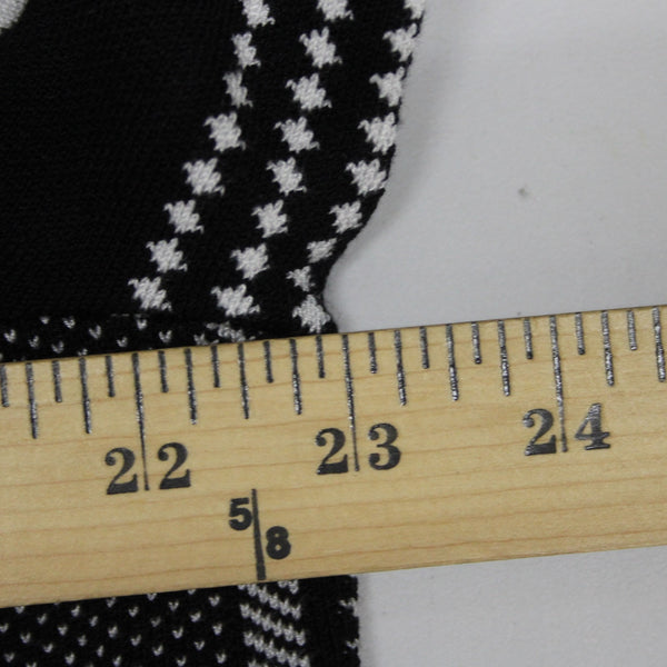 Alfani NEW $109 Art Expression Sz 1X Graphic Stripe Black White Mix Blend Jacket