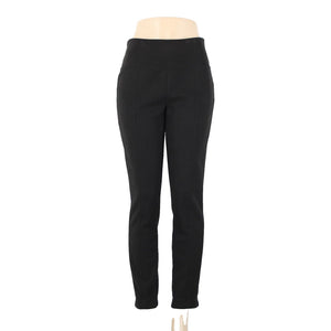 Andrew Marc Sz S x 29 Black Elastic Waist Unlined Poly Spandex Ponte Knit Pant