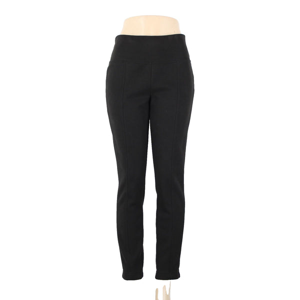 Andrew Marc Sz S x 29 Black Elastic Waist Unlined Poly Spandex Ponte Knit Pant
