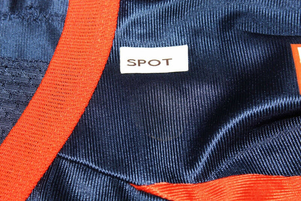 Champion Broncos Sz XL Navy Blue Multi Griese 14 100% Nylon Jersey Shirt