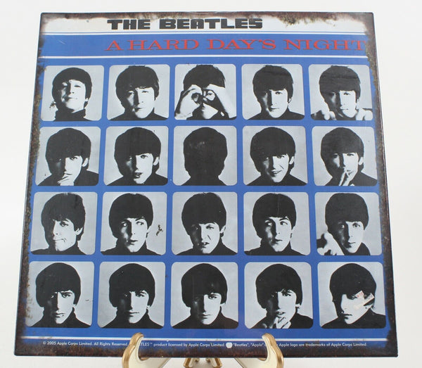 Lyon Vandor NEW 2005 The Beatles 12 X 12 "A Hard Day's Night" Metal Sign