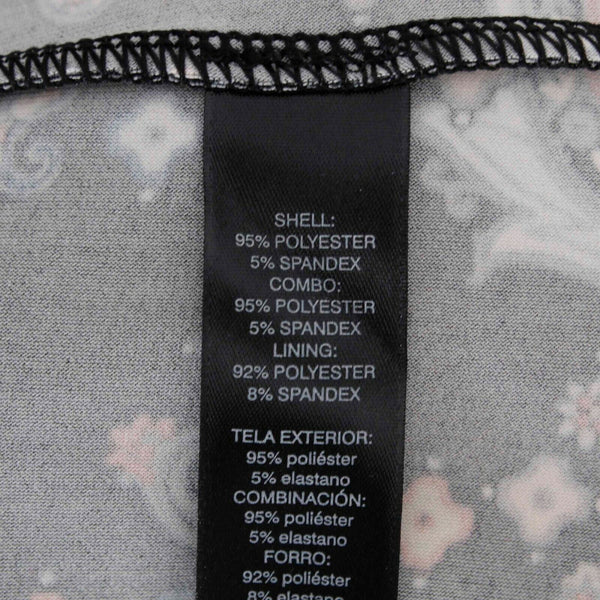White House Black Market NEW $110 Sz XS Black Pink Multi Poly Blend Dress
