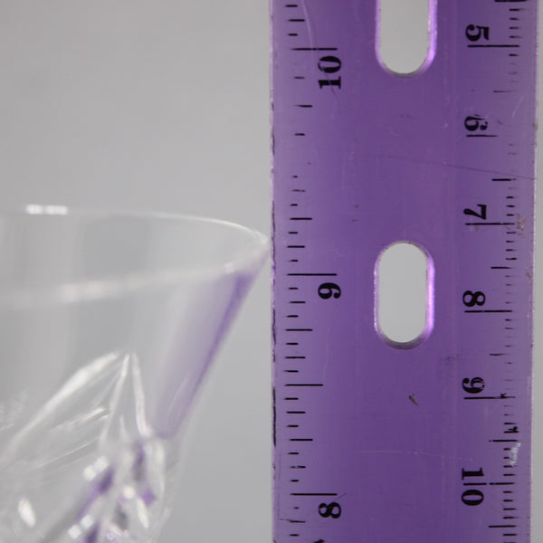 Waterford Champagne Glasses Set Of 2 Clear Cut Crystal 9" Champagne Glasses