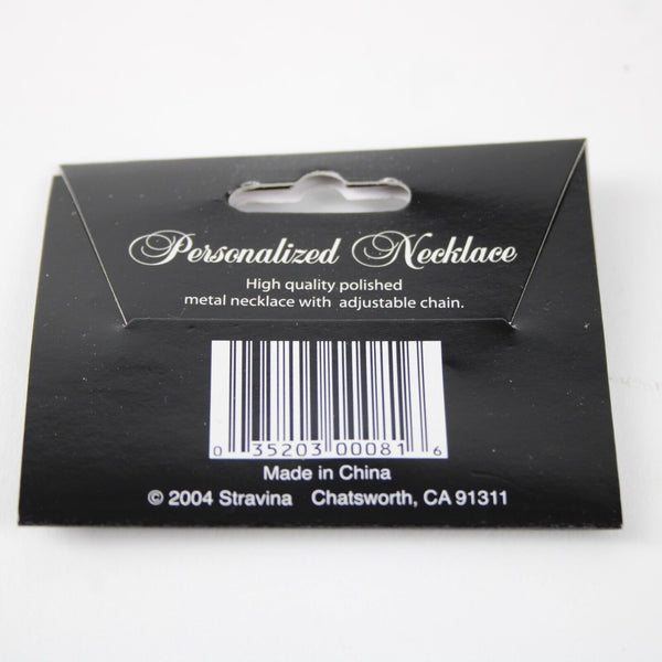 CAROLYN NEW Name Silvertone Rhinestone 14.5" w 4.5" Multi Ring Ext Necklace