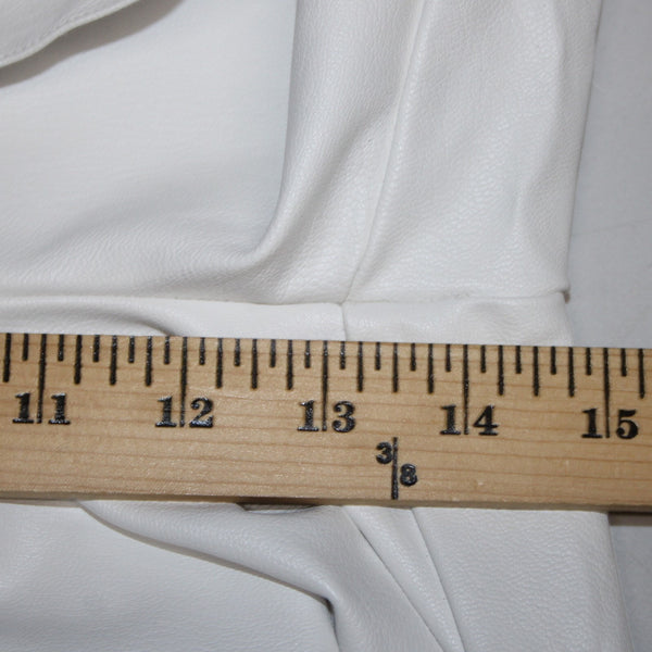 Commando Pant Sz S x 25.5  White Pockets Belted Ankle Polyurethane Viscose Pant