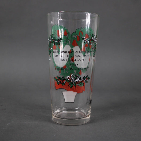 Pepsi The 2nd Day of Christmas from the 12 Days Of Christmas Set 14 Ounce Glass