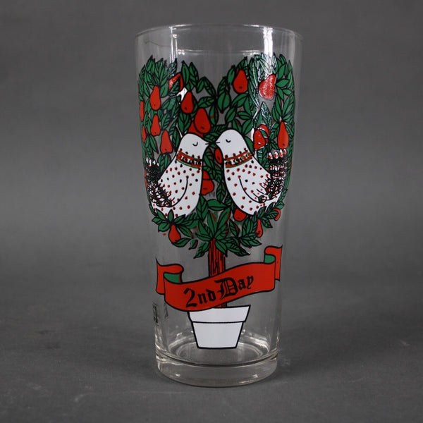 Pepsi The 2nd Day of Christmas from the 12 Days Of Christmas Set 14 Ounce Glass
