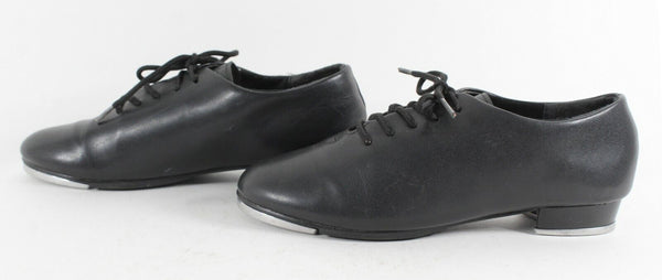 Danshuz Sz 5.5 Black Man Made Oxford Tap Shoes 661O