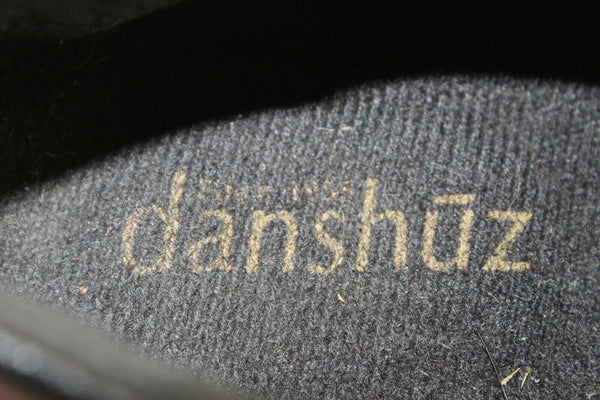 Danshuz Sz 5.5 Black Man Made Oxford Tap Shoes 661O