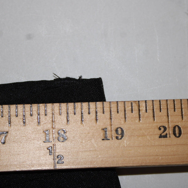 Bonelli Sz 38 x 36 Black Flat Front Slash Pockets 100% Poly Modern Dress Pants