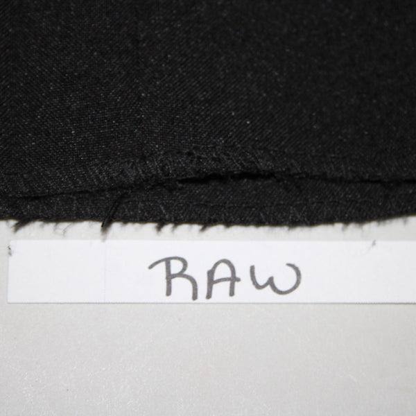 Bonelli Sz 38 x 36 Black Flat Front Slash Pockets 100% Poly Modern Dress Pants