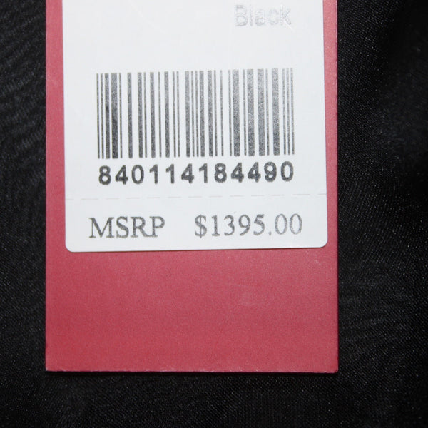 Tamara Mellon Jumpsuit NEW $1395 Sz 2 Black Lace Legs33.5 Virgin Wool Jumpsuit