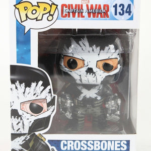 Funko POP  Captain America #134 CrossBones Vinyl Bobble Head Collectible