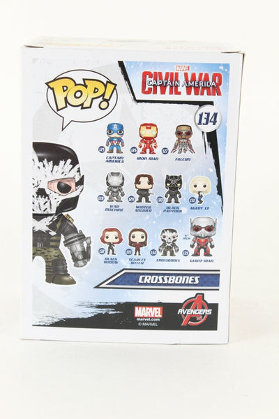 Funko POP  Captain America #134 CrossBones Vinyl Bobble Head Collectible