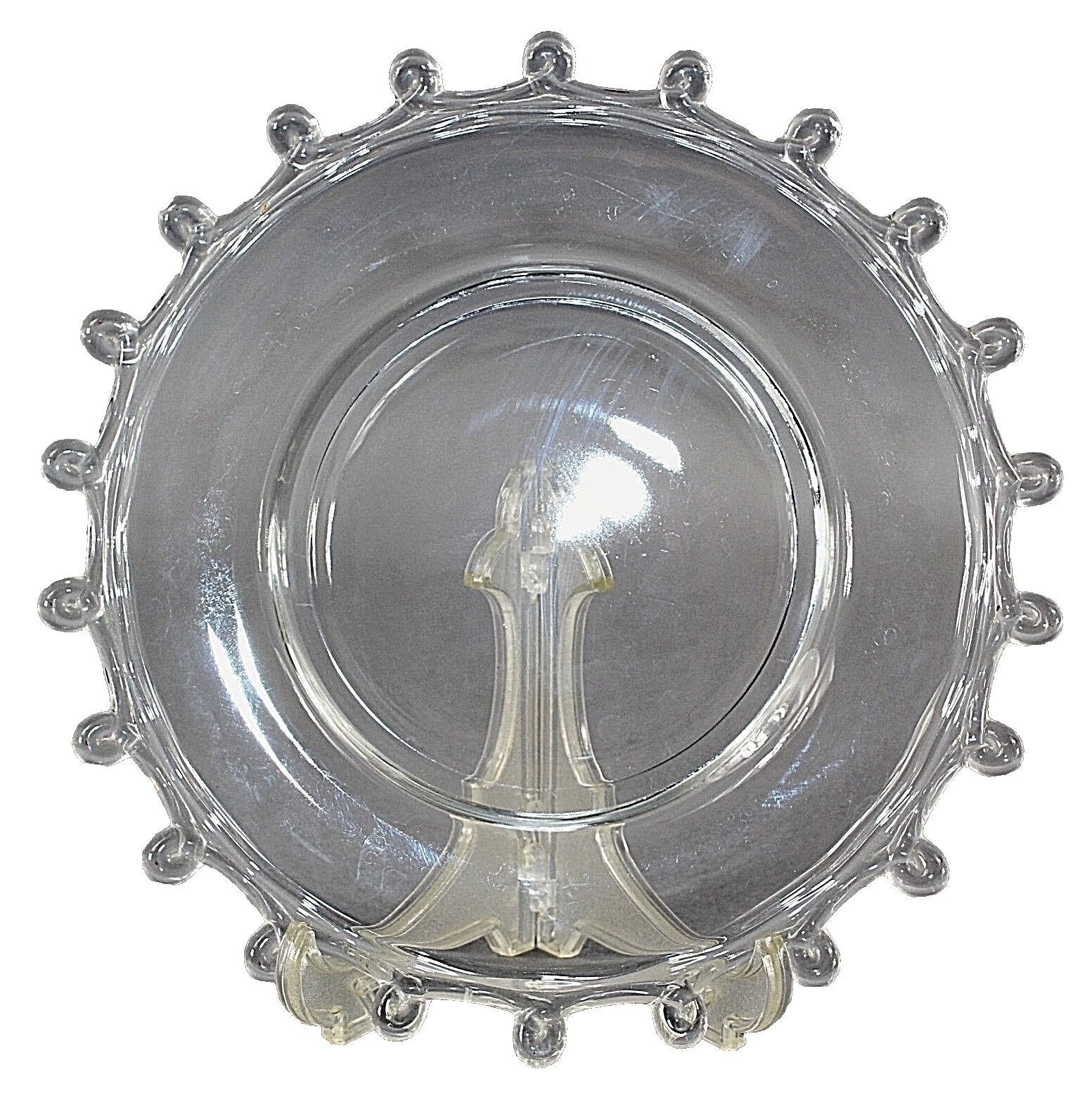 Heisey Lariat Clear 7" Bread Dessert Plate