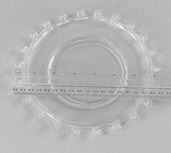 Heisey Lariat Clear 7" Bread Dessert Plate