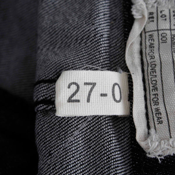 Current Elliott Sz 27 x 27 Black Trucker Cheville Cotton Blend Ankle Skinny Jean