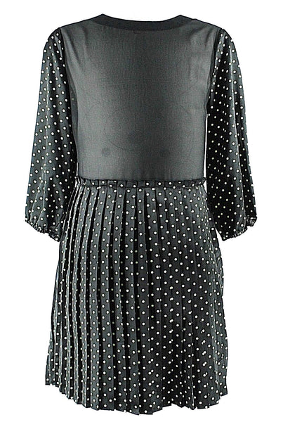 Princess Vera Wang Sz 5 Black Lime Sheer Back Cold Shoulder Polyester Dress