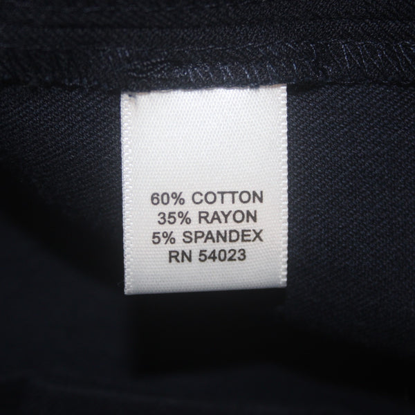 Banana Republic Dress NEW Sloan Sz 4 Petite Preppy Navy Blue Cotton Spandex