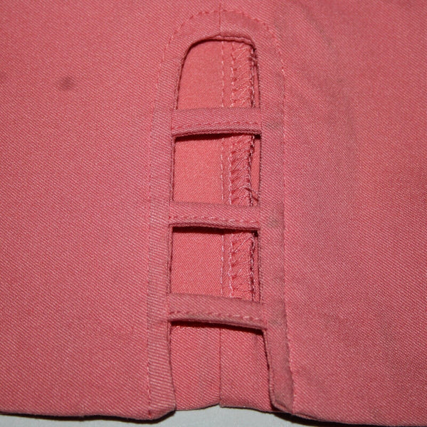 89th Madison NEW $48 Sz S x 17 Peach Spritzer Pink Pull On Pockets Rayon Capri