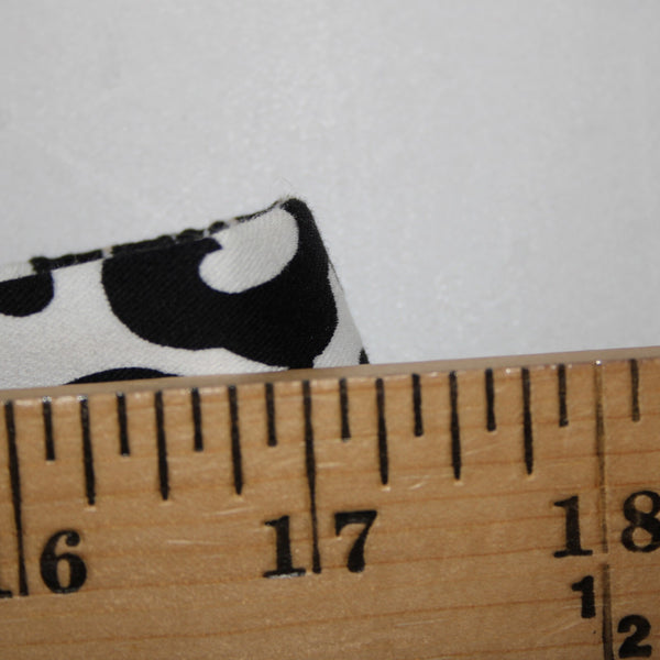 Saks Fifth Ave NEW $190 Sport Sz 16 x 26 Black White Cotton Spandex Pant