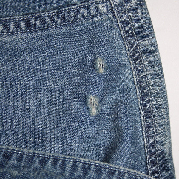 Current Elliott NEW $198 Sz 3 Denim Button Pockets 100% Cotton Jean Jacket