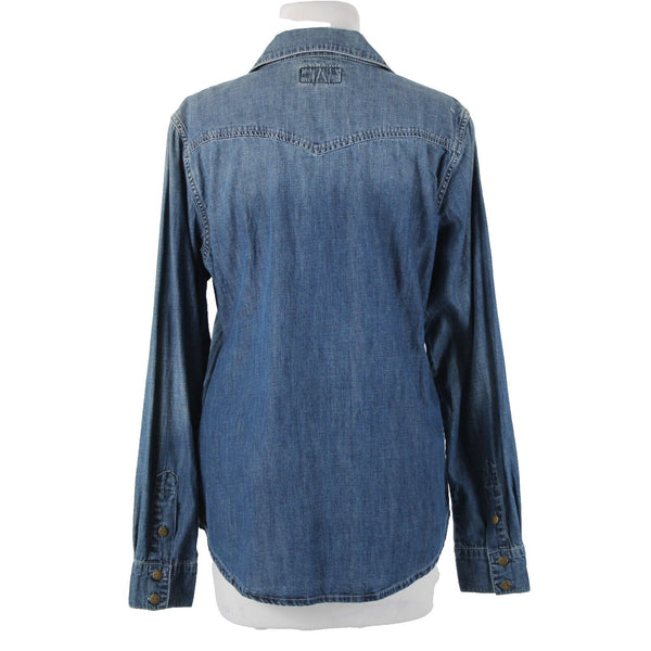 Current Elliott NEW $198 Sz 3 Denim Button Pockets 100% Cotton Jean Jacket