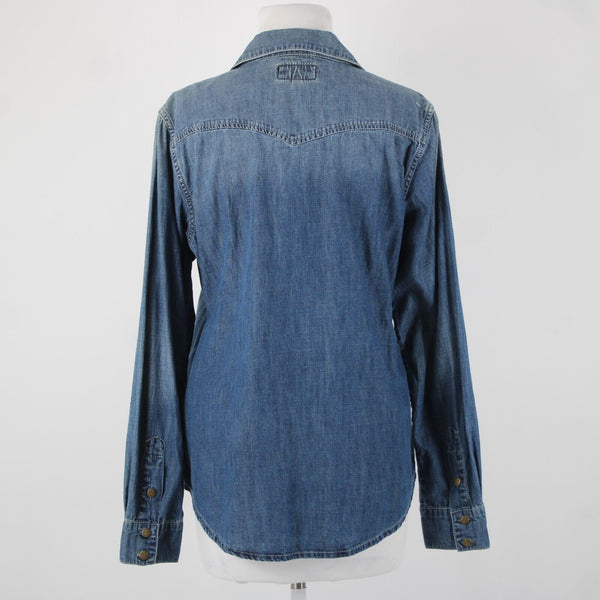 Current Elliott NEW $198 Sz 3 Denim Button Pockets 100% Cotton Jean Jacket