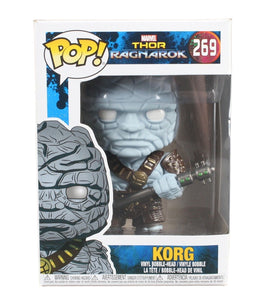 Funko POP Marvel Thor Ragnarok #269 Korg Vinyl Bobble Head Collectible