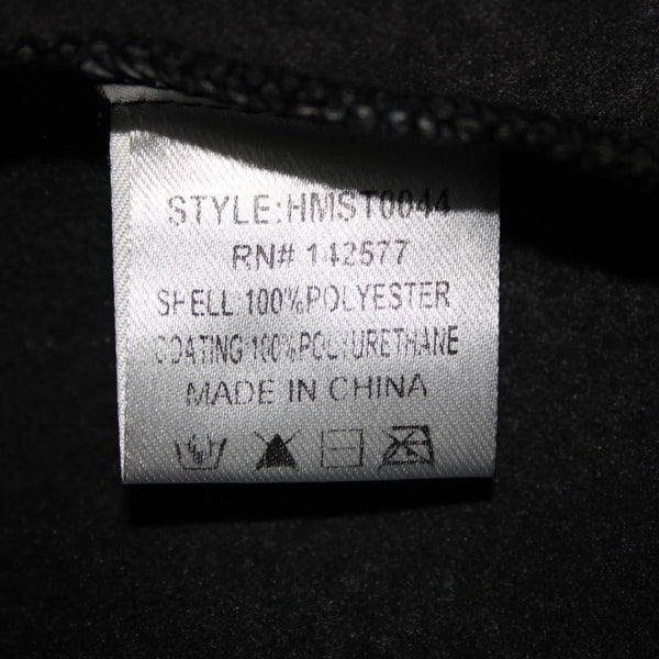 Haute Monde NEW Sz 2 Black Faux Leather 100% Polyester /Polyurethane Skirt