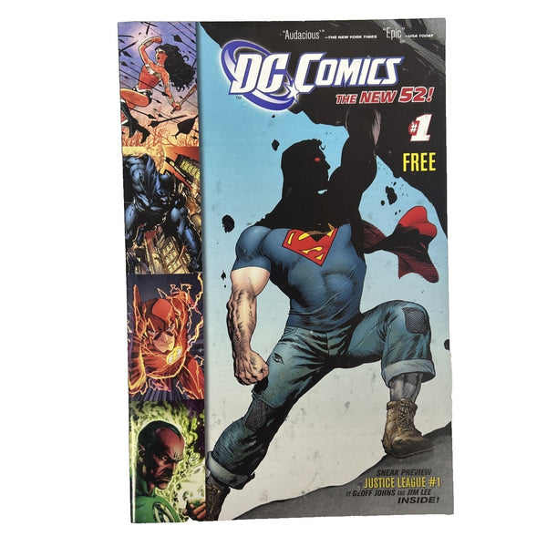 Dc Comics Comic Book The New 52 #1 Free Comic Book