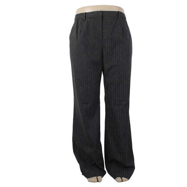 Magaschoni Collection Pant NEW $390 Sz 18 x 34 Charcoal Thistle Melange Pant