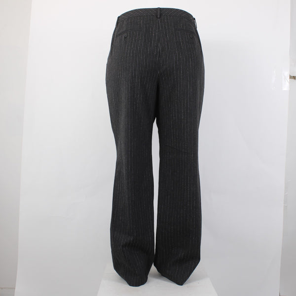 Magaschoni Collection Pant NEW $390 Sz 18 x 34 Charcoal Thistle Melange Pant