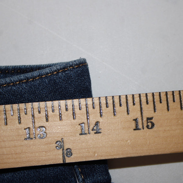 Gap NEW $70 Universal Jegging Sz 26r x 28 Blue Denim Distressed Cotton Jeans