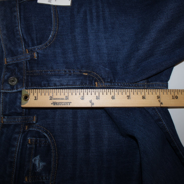 Gap NEW $70 Universal Jegging Sz 26r x 28 Blue Denim Distressed Cotton Jeans